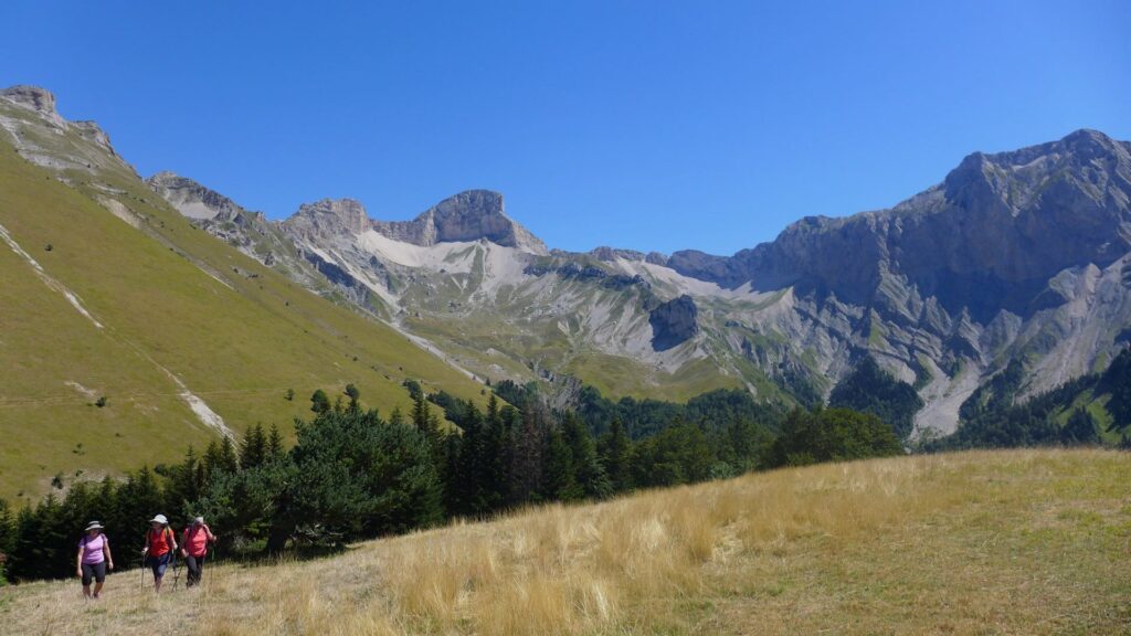 Les plus belles randonnées du vallon classé de La Jarjatte : au pied du Rocher-Rond point culminant de la Drôme