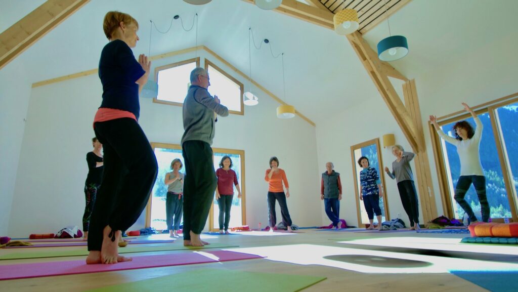 Séance de yoga avec David Leurent