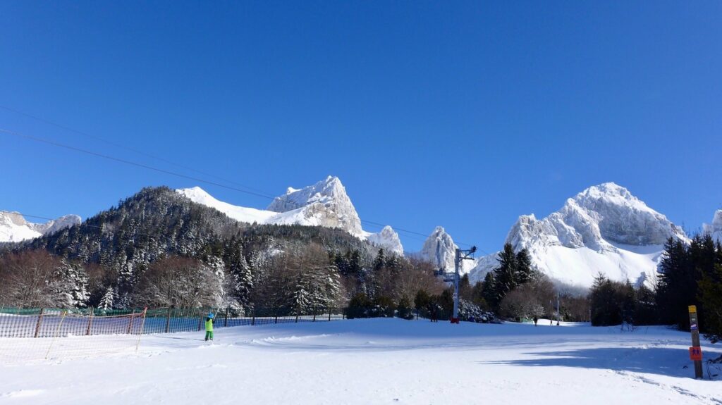 La station de ski de La Jarjatte