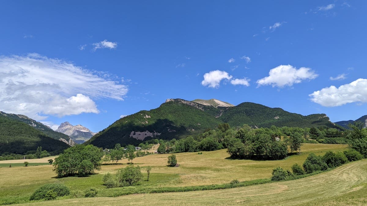 Paysage de Lus la Croix-Haute